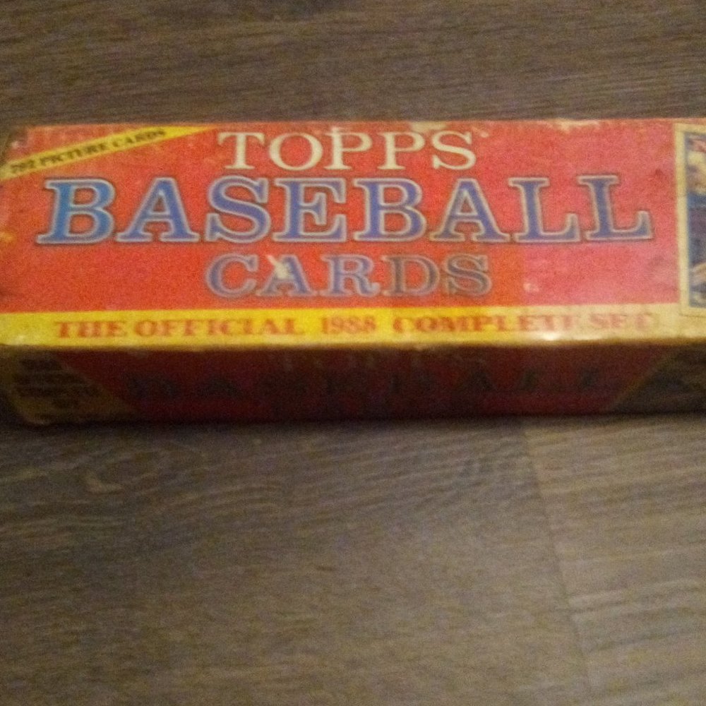 1988 Topps box set collection